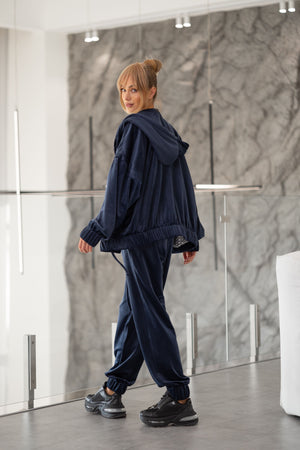 Suit Troika Velor Dark Blue
