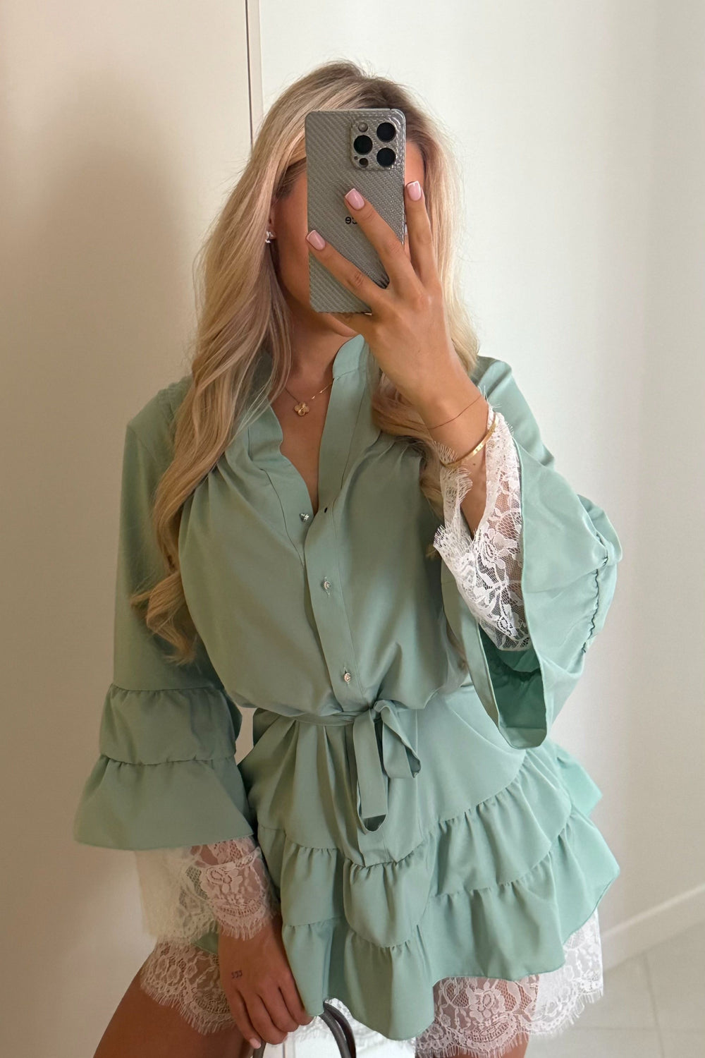 Mini Dress Rozlitayka Mint