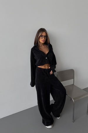 Sport suit Luxe Set Corduroy Black