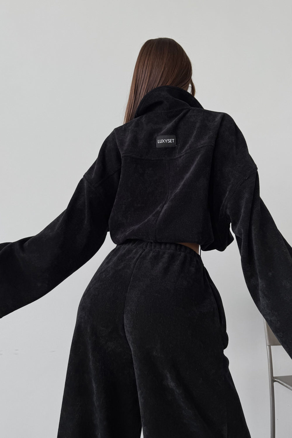 Sport suit Luxe Set Corduroy Black