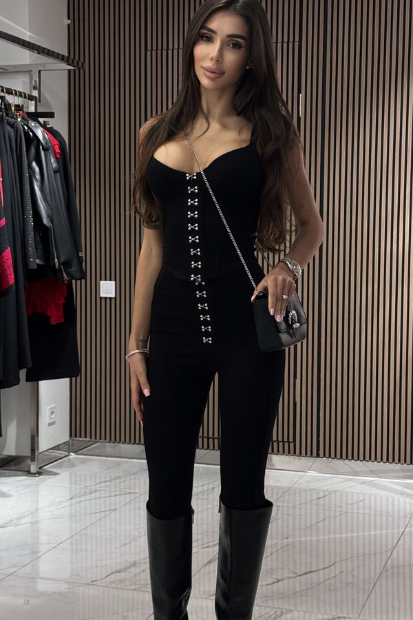 Top Suzy Bandage Black