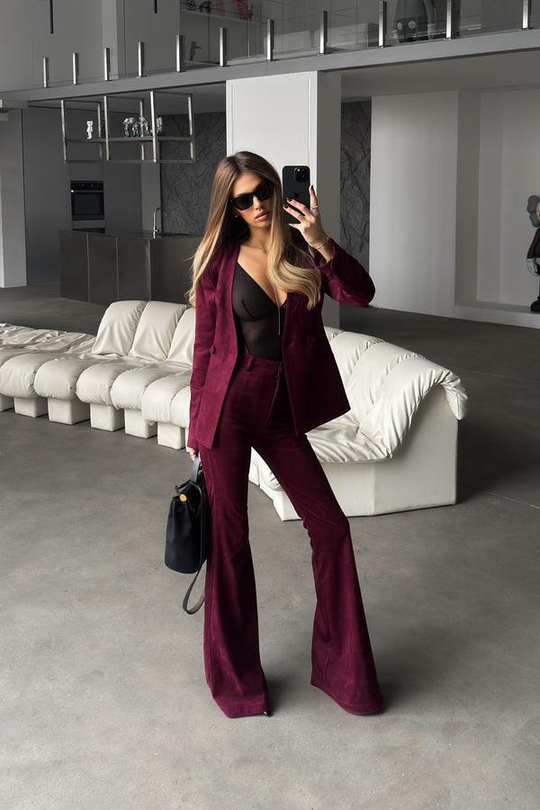 Miss Suede chocolate  jacket