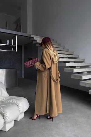 Пальто Вовна Кемел