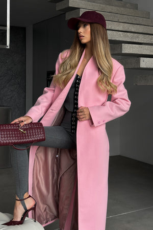 Пальто Мадонна Рожеве