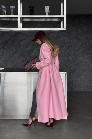 Пальто Мадонна Рожеве