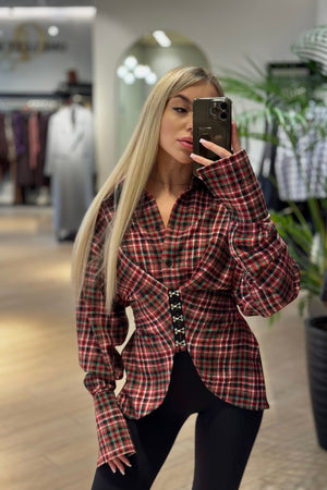 Shirt Suzy footer Red