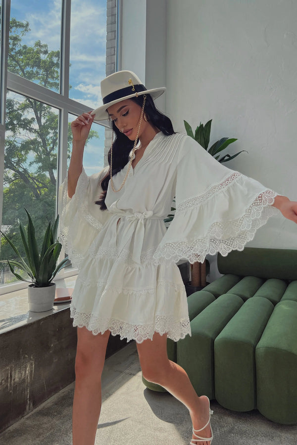 Kamaliya Flowy Dress – Crinkled Fabric
