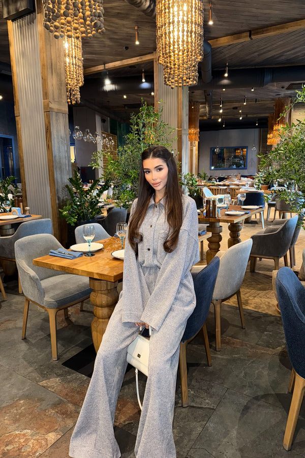 Sport suit Luxe Set Corduroy Gray