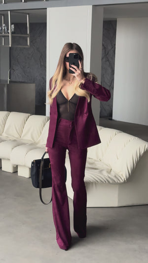 Miss Suede chocolate  jacket